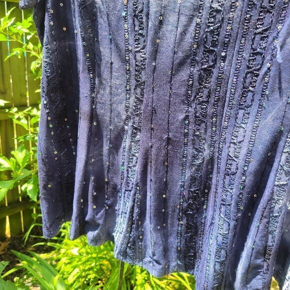 Blue Short Sleeve Tunic - Picture 3 of 9